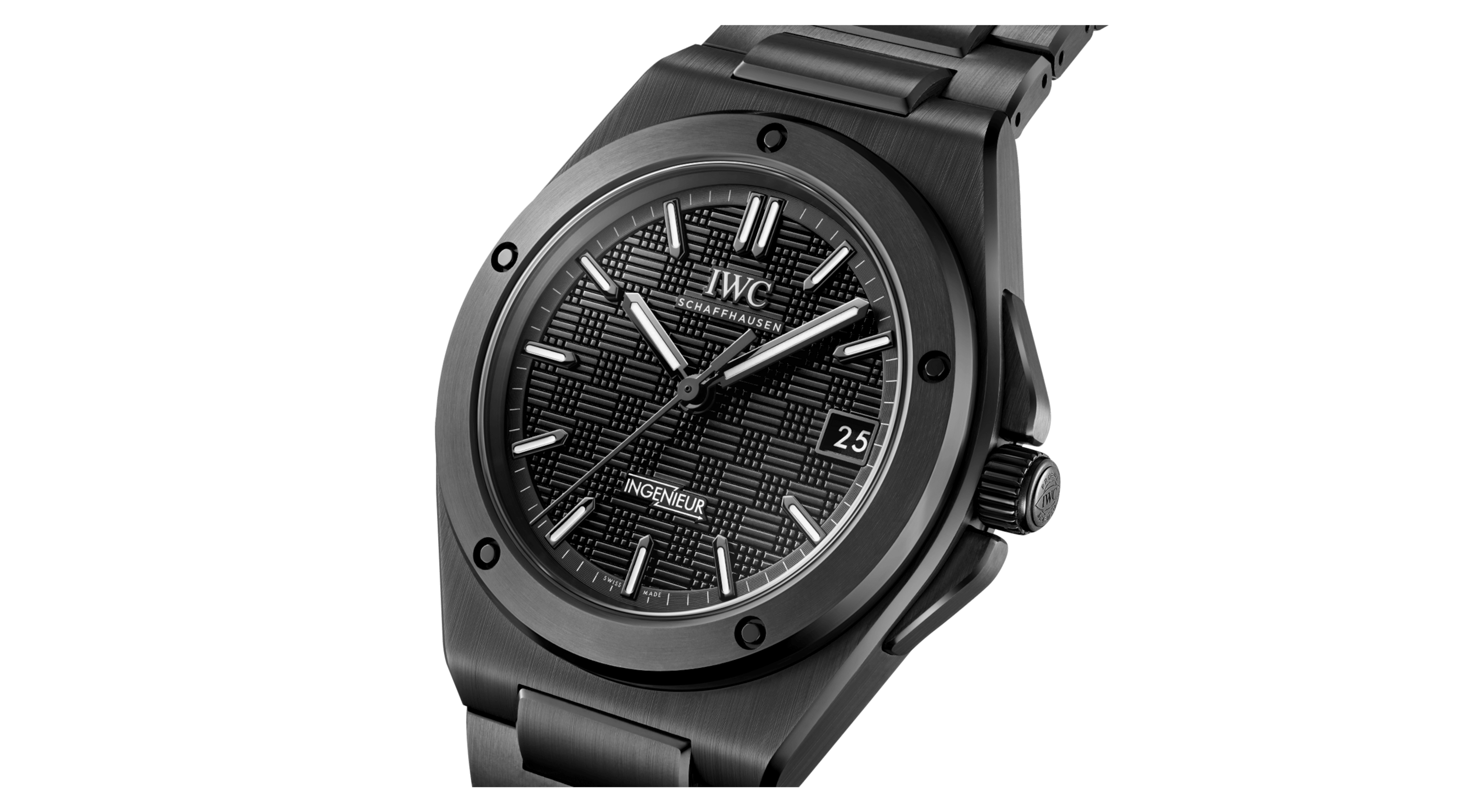 IWC Ingenieur dial detail