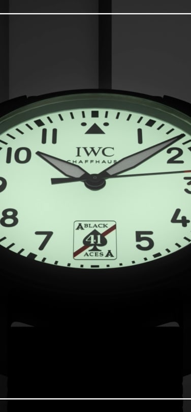 「パイロット・ウォッチ・オートマティック 41 ブラック・エイセス」Ref. IW326905 閉じる