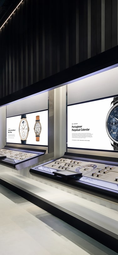 The displays of the Dubai Boutique