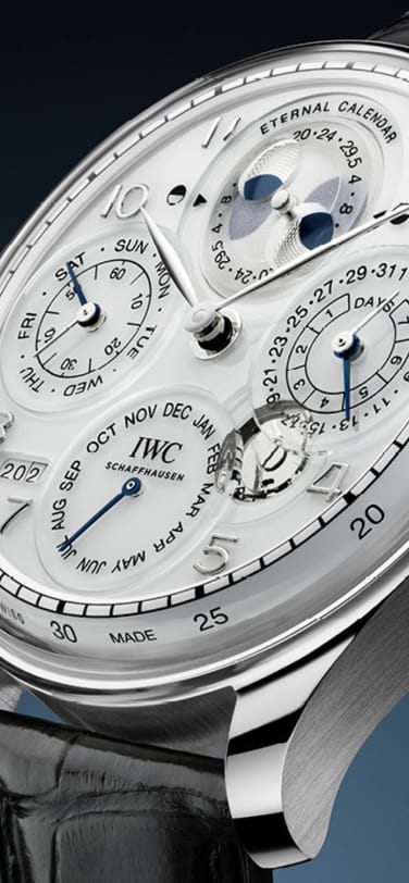 The Portugieser Eternal Calendar IW501701 with moon phase accuracy of 45 million years