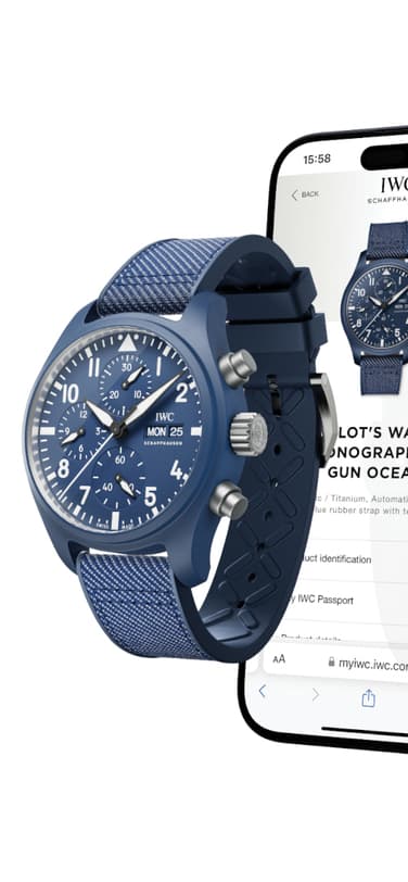 My IWC Passport serves as proof that the watch has been purchased from an authorized point of sale