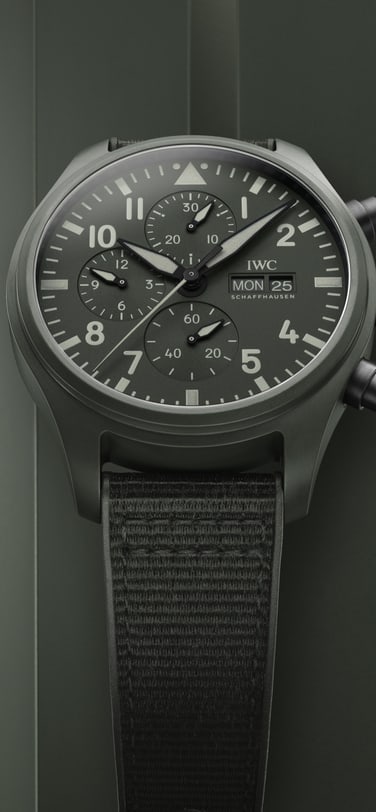 PILOT’S WATCH CHRONOGRAPH TOP GUN EDITION “WOODLAND” IW389106