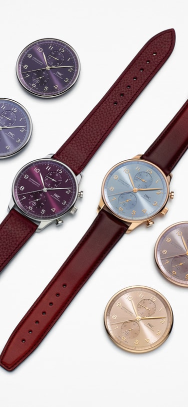 Selection of new dial shades, including aubergine and ginger