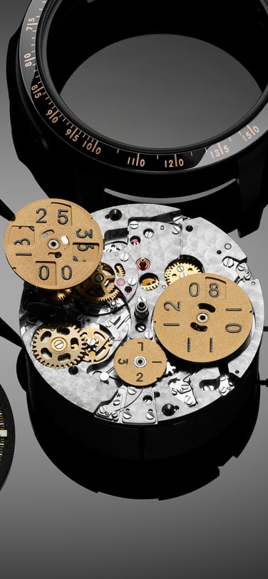 Assembly watch close up image