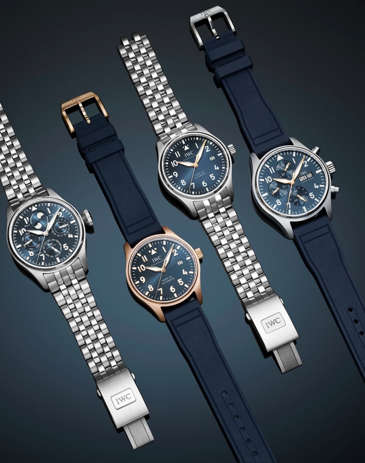 Four IWC Pilot's Watch Le Petit Prince models
