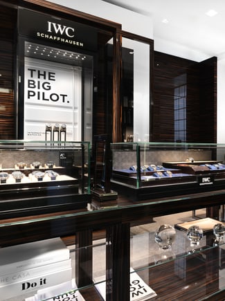 IWC Schaffhausen boutique.