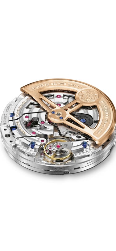 Close-up of a sophisticated blend of grey and gold Calibre Family 52000