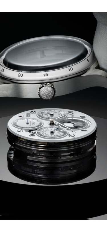 The Eternal Calendar IW505701 module receiving the case and front glass