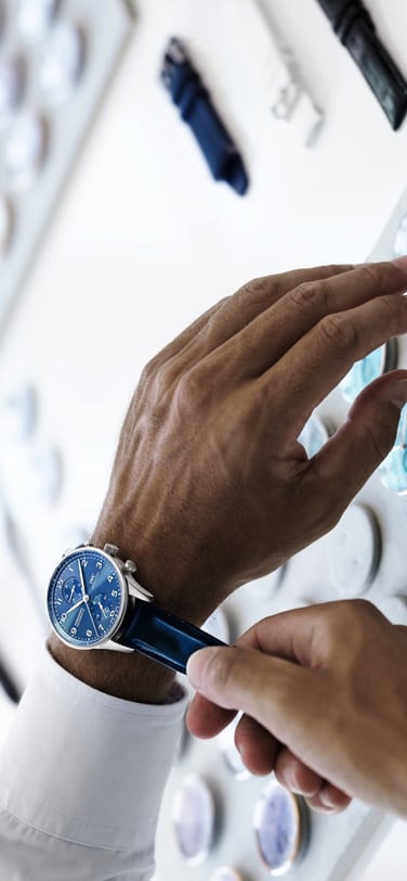 IWC’s individualization services at its Flagship Boutiques at Dubai Mall and the Taikoo Hui Mall in Shanghai