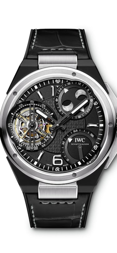 Detail close-up of the Ingenieur Constant Force Tourbillon