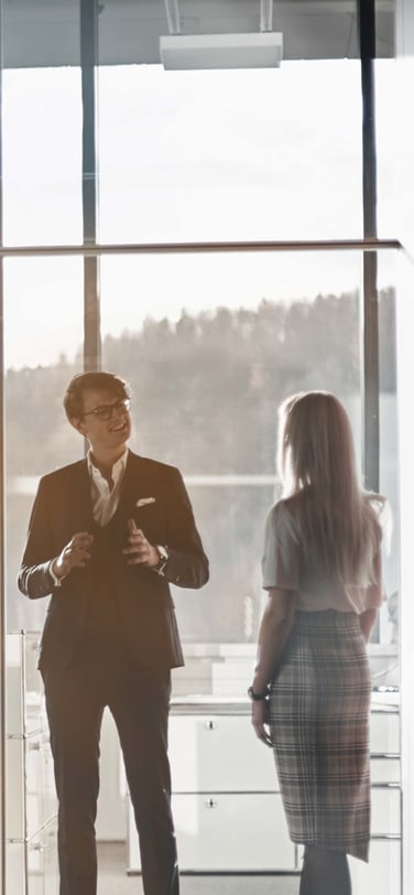 Careers IWC banner image with people in corporate environment