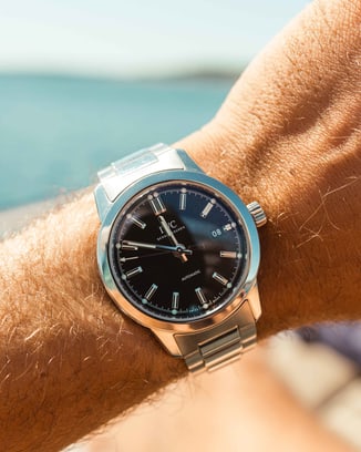 image of Ingenieur Automatic with steel bracelet and black dial IW357002