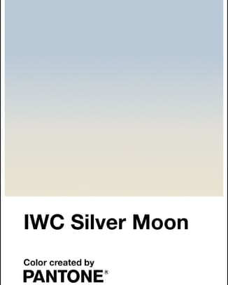 Pantone Color “IWC Silver Moon”