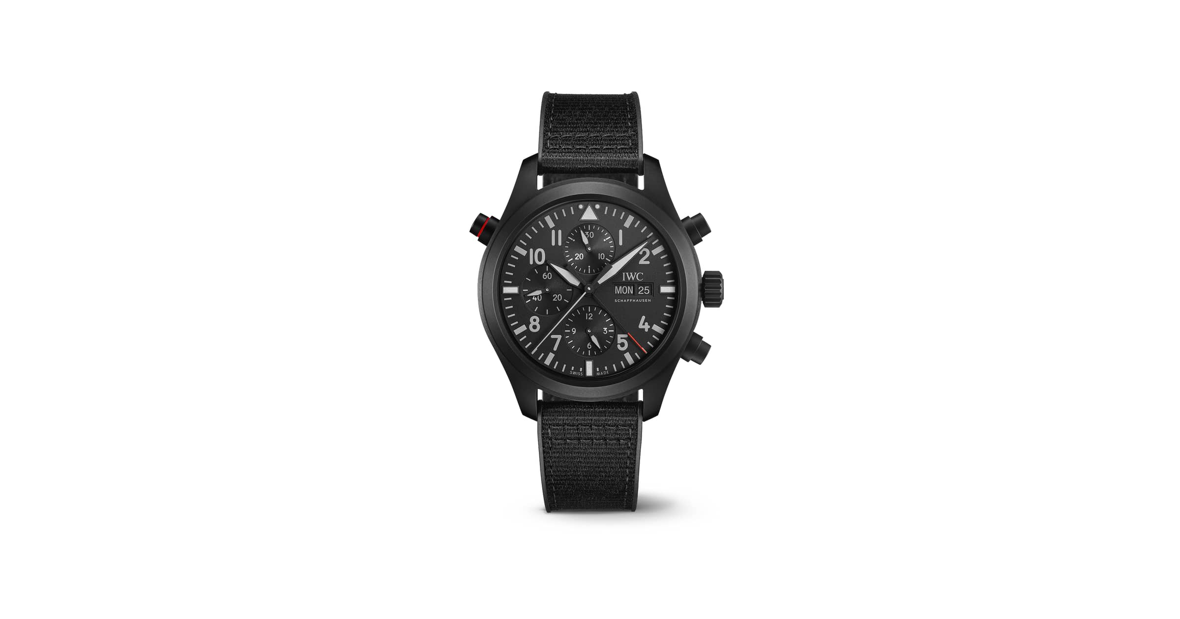 Pilot Double Iwc Doppelchronograph Ceratanium Pilot's Watch Double