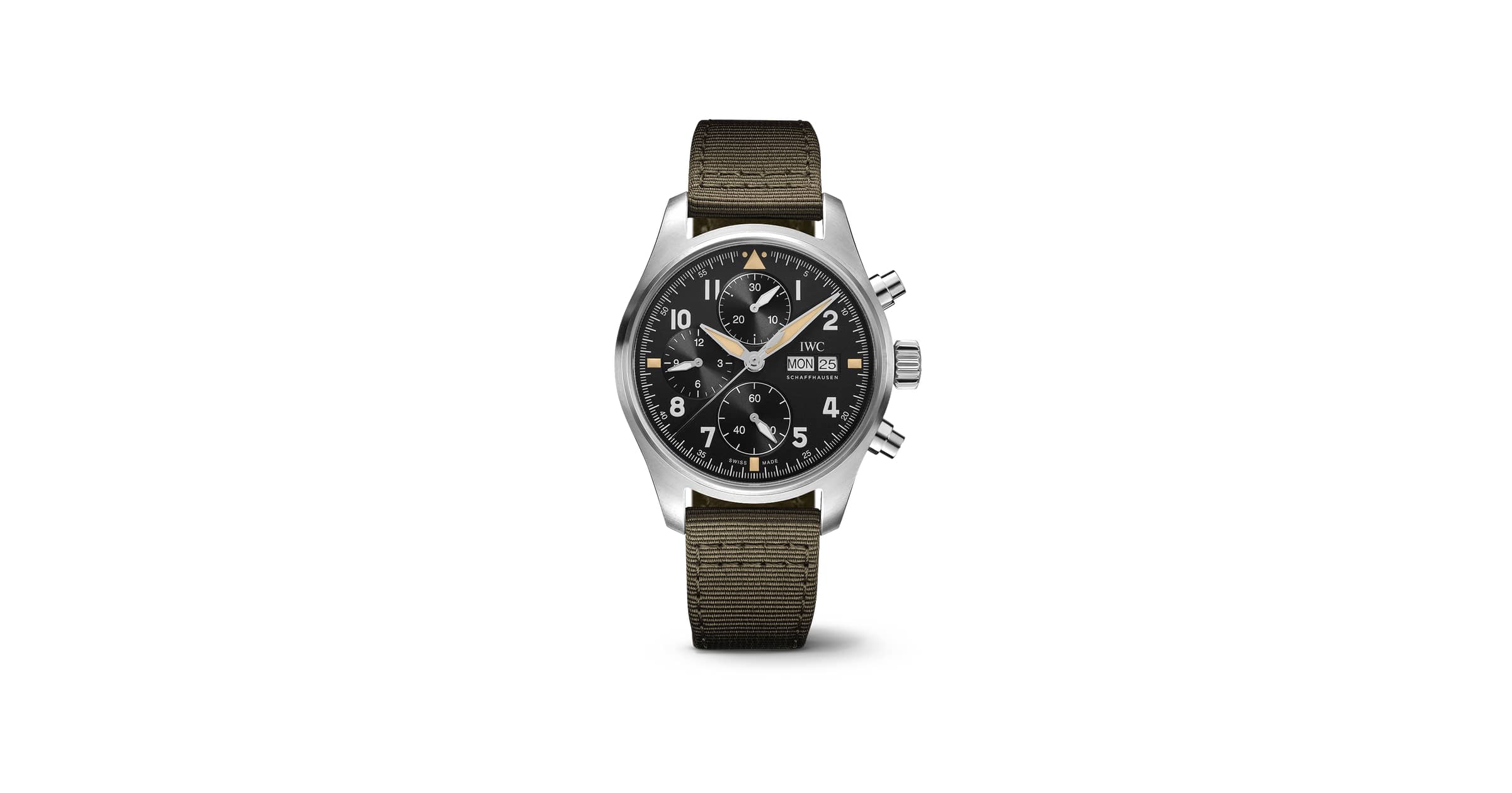 IWC IW387901 純正　ストラップ IWC パイロット・ウォッチ クロノグラフ スピットファイア