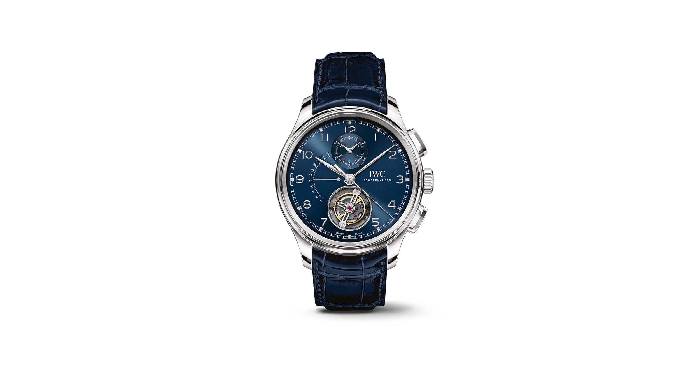 Portugieser Tourbillon Rétrograde Chronograph - IW394007 - Platinum