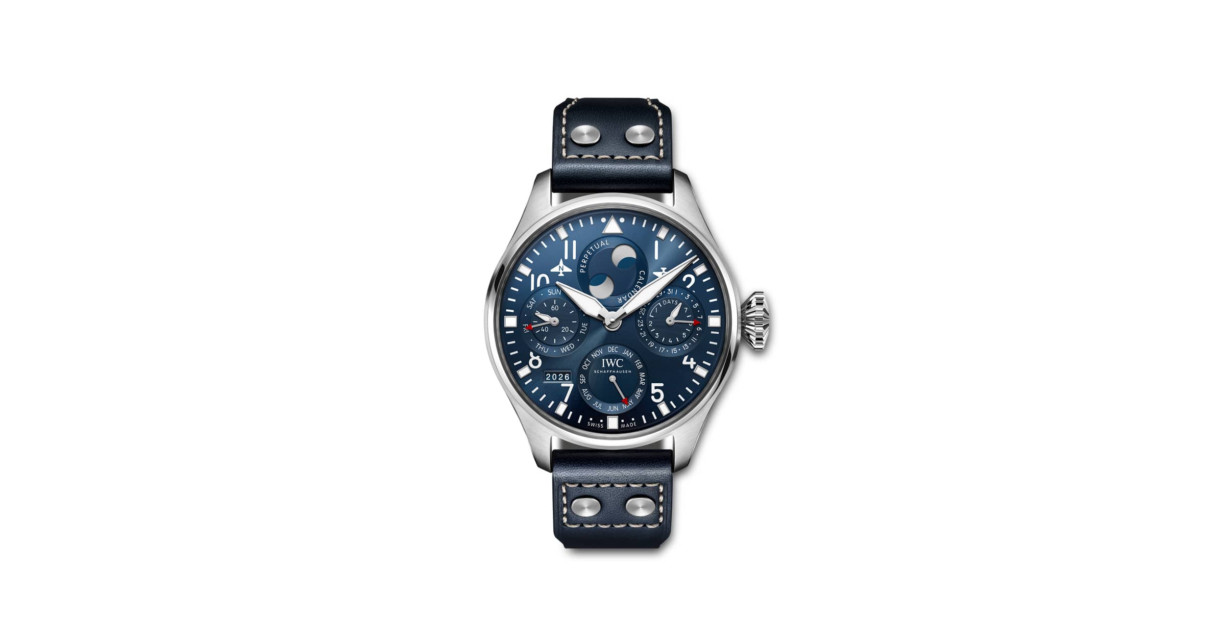 IWC Big Pilot’s Watch Perpetual Calendar - IW503605 - Stainless steel