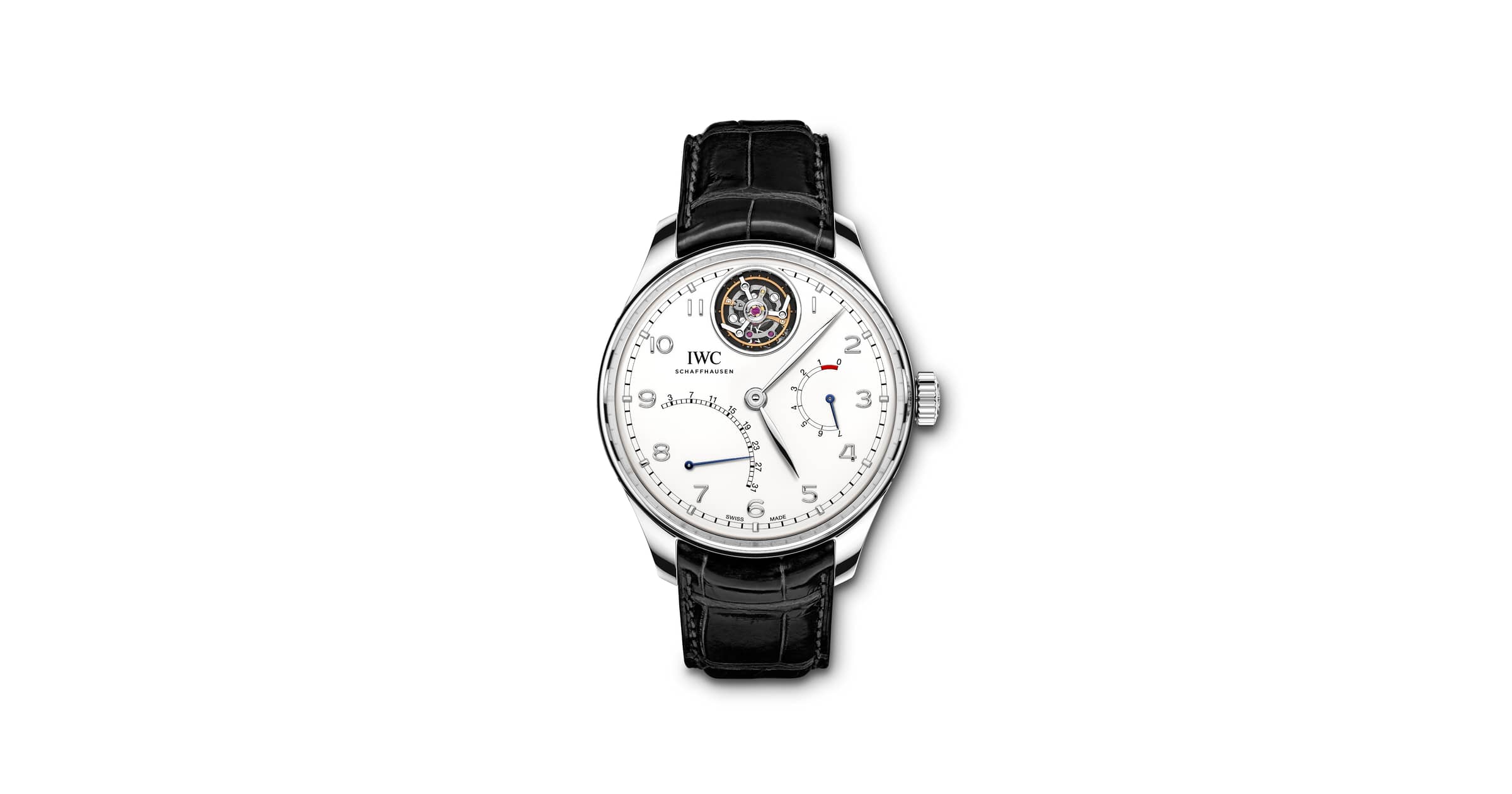 Portugieser Tourbillon Mystère Rétrograde - IW504601 - Platinum