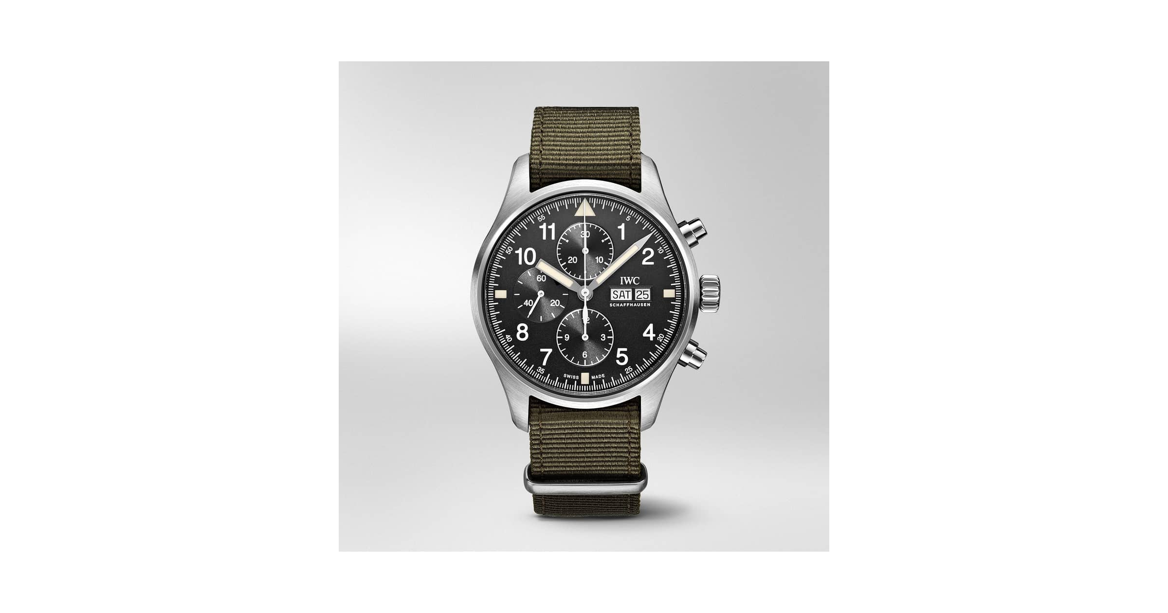 パイロット・ウォッチ・クロノグラフ - IW377724 - ステンレススティール