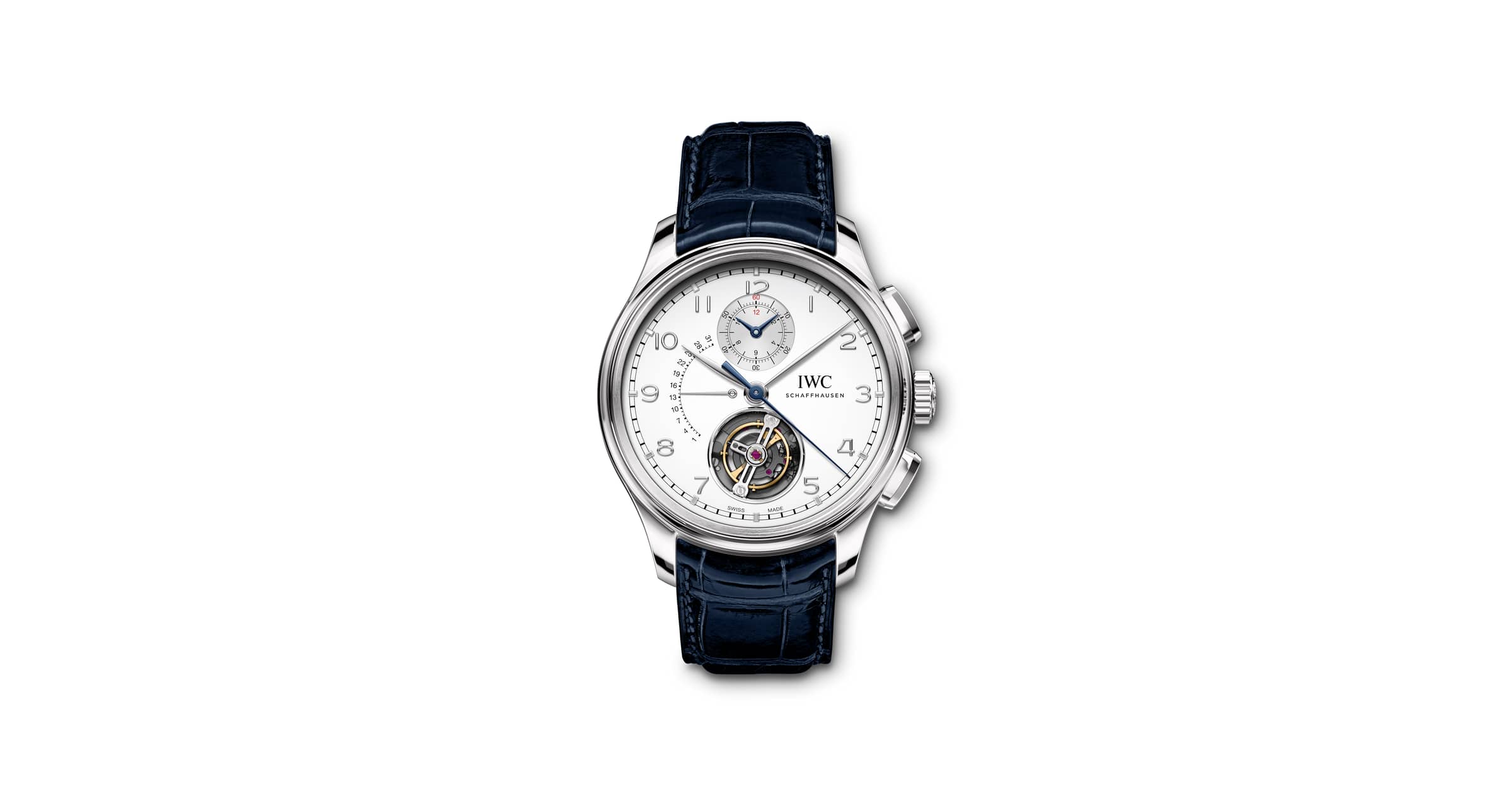 Portugieser Tourbillon Rétrograde Chronograph - IW394006 - Platinum