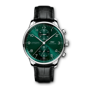 IWC 18インチ 7.5Jブラック&グリーンホイール Portugieser Chronograph - IW371615 - Stainless steel