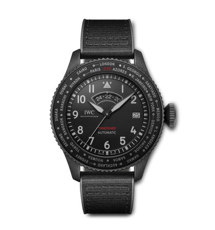 Pilot's Watch Timezoner TOP GUN Ceratanium®