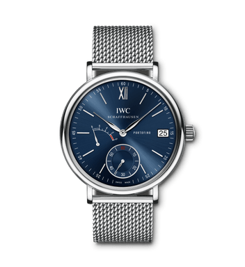 Portofino Hand-Wound Eight Days - IW510116 - Stainless steel