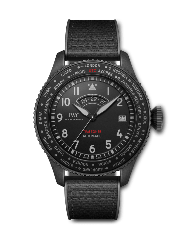 Pilot's Watch Timezoner TOP GUN Ceratanium®