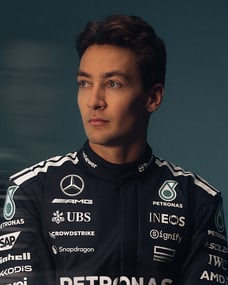 Grand Prix-winner and IWC brand ambassador George Russell